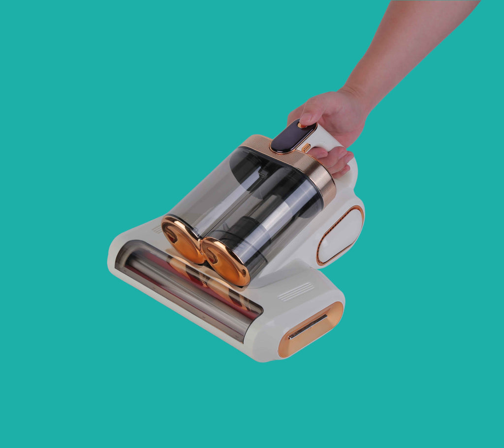 16Kpa Mattress Handheld Vacuum Cleaner With Ultrasonic And UVC Light 18000 RPM