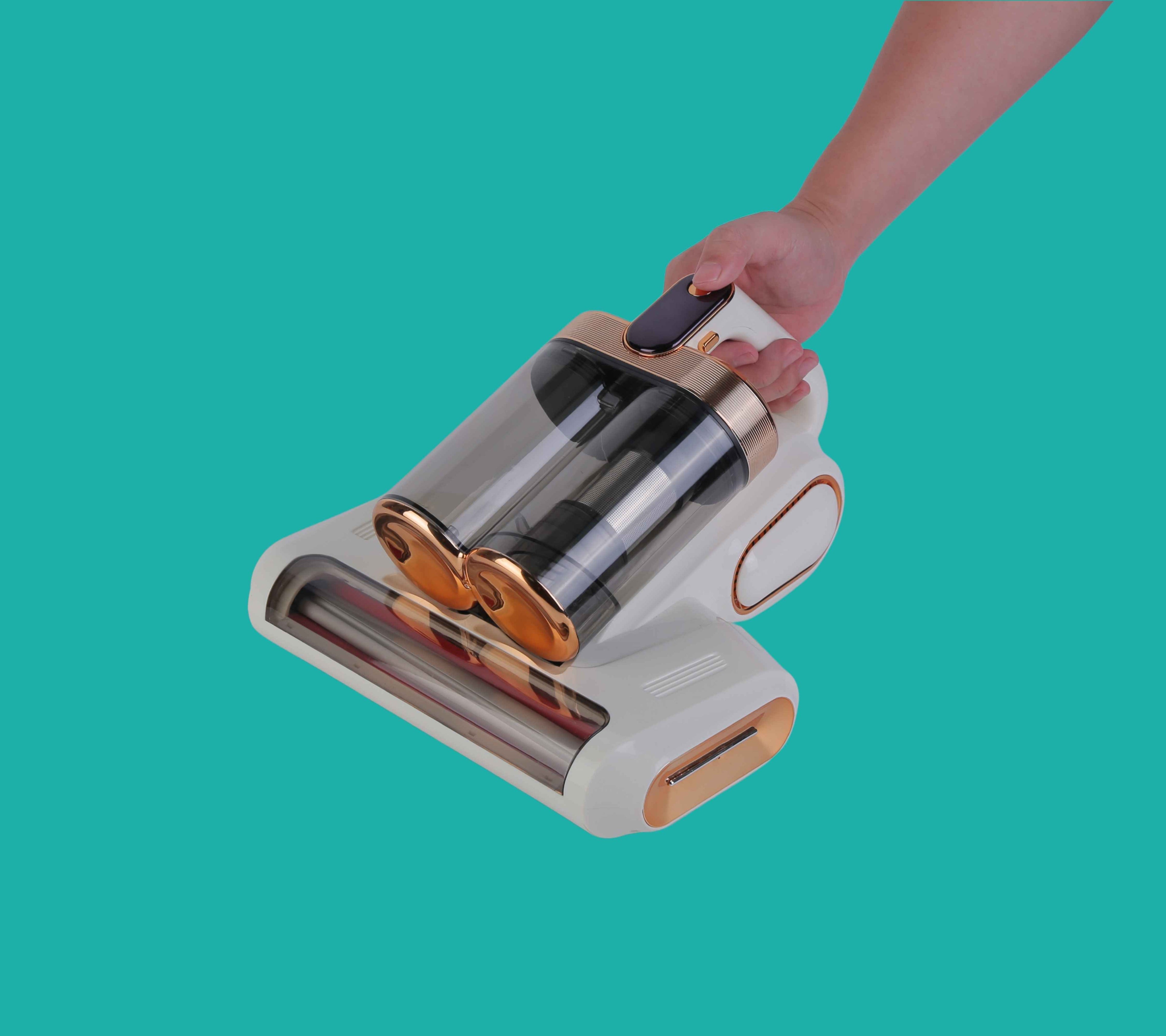 16Kpa Mattress Handheld Vacuum Cleaner With Ultrasonic And UVC Light 18000 RPM