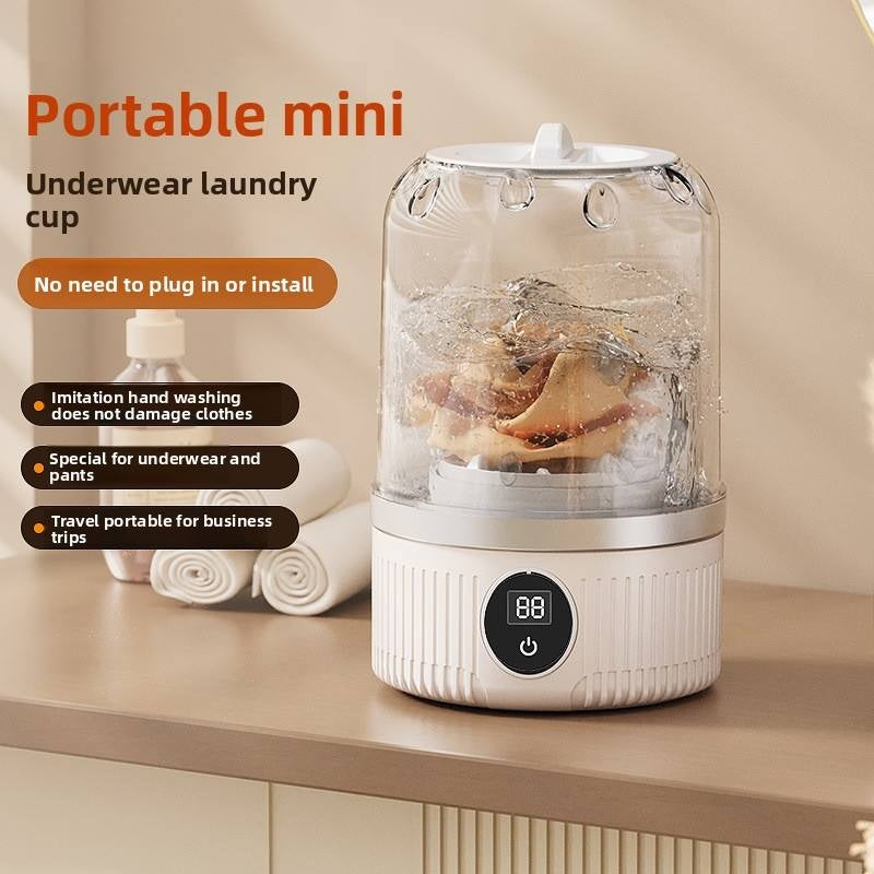 Portable Wireless Mini Washing Machine 1L