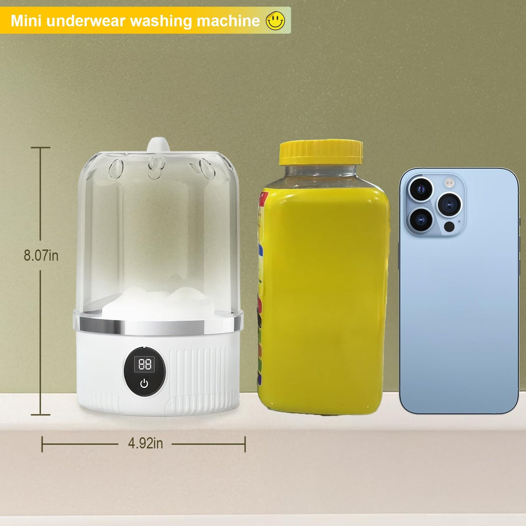 Portable Wireless Mini Washing Machine 1L